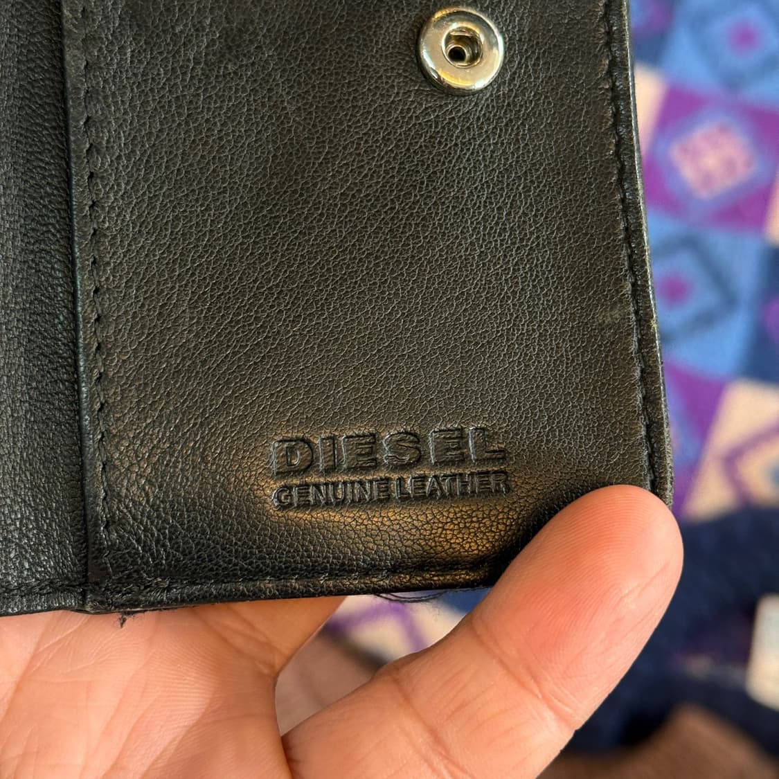 디젤 리얼레더 월렛 베이스 키링 루프 상품이미지4