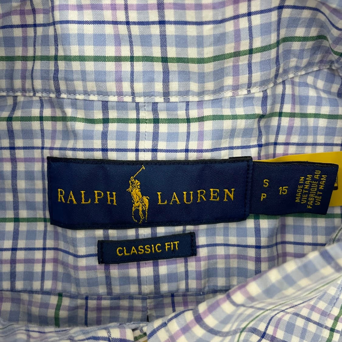 폴로 체크 셔츠 상품이미지3