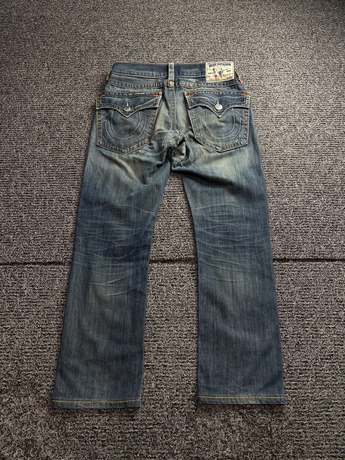 트루릴리젼 리키 월드투어 세미 부츠컷 데님 팬츠 2742 상품이미지4