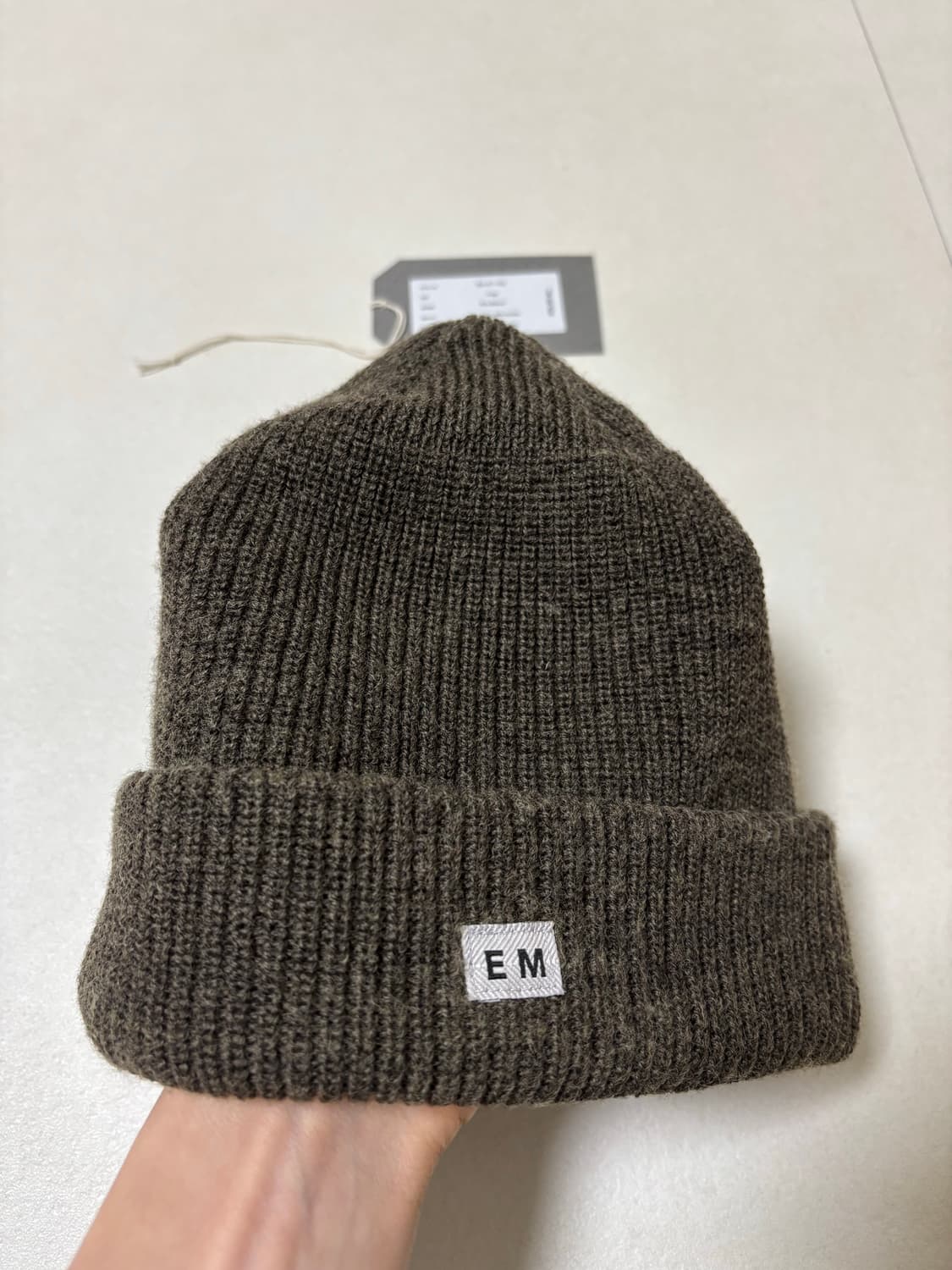 Ends and means 엔즈앤드민즈 와치캡 믹스브라운컬러 상품이미지2