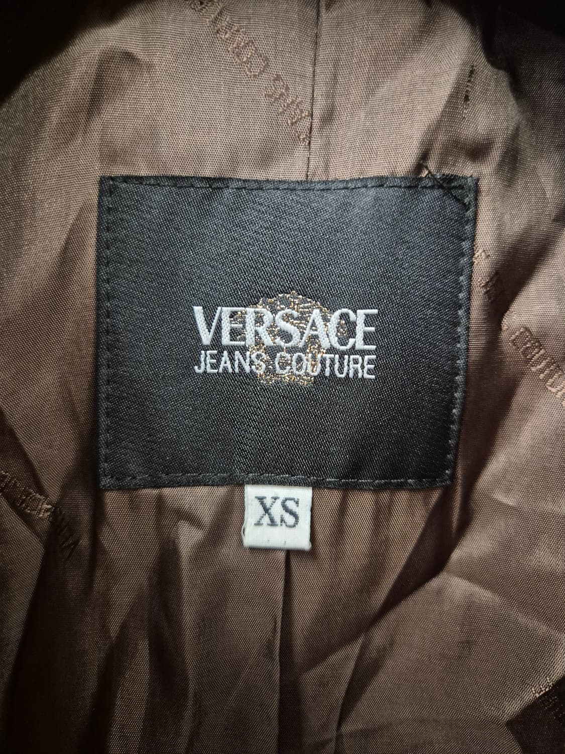 Versace 00s 털자켓 XS 상품이미지4