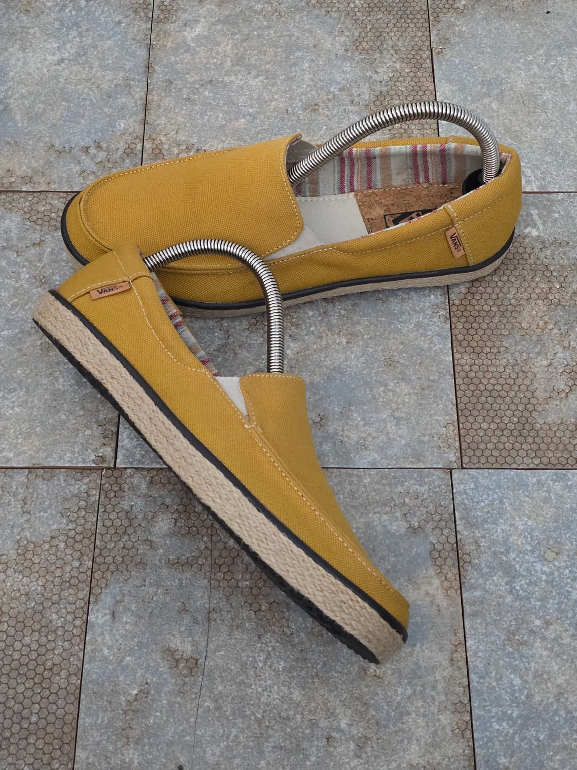 (260)반스 서프 사이더 머스타드 슬립온 상품이미지6