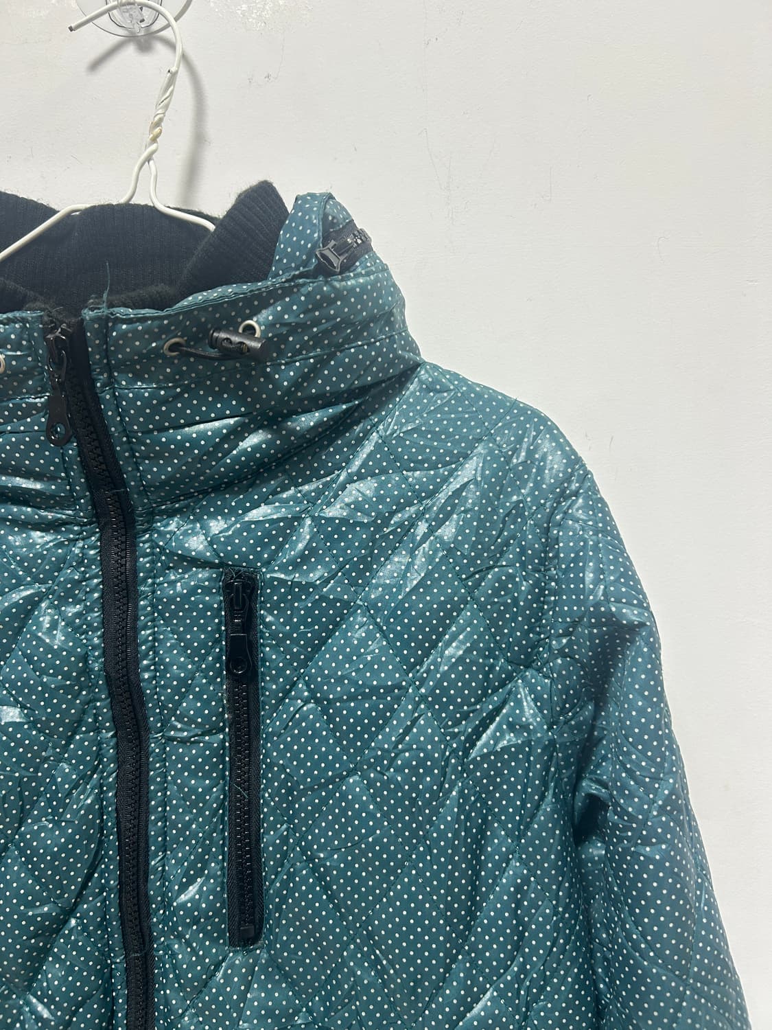 땡땡이 패딩  상품이미지2