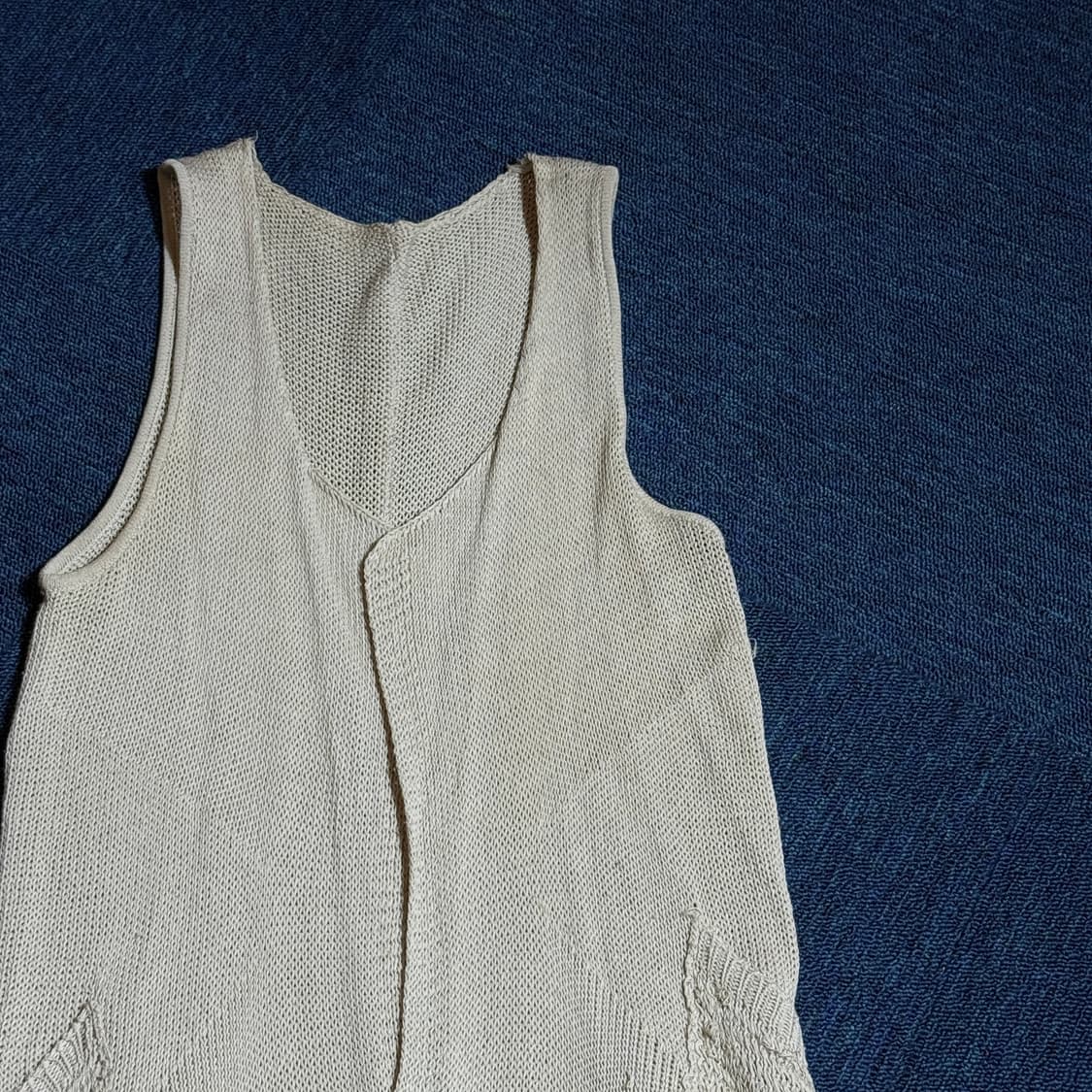 모리걸 조끼 니트 가디건  상품이미지2