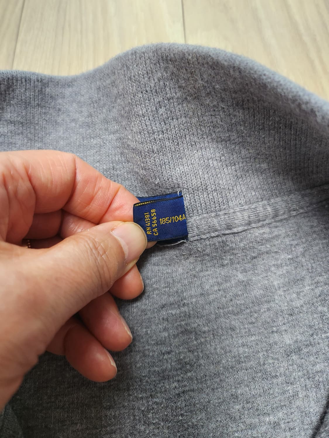 폴로랄프로렌 하프집업티셔츠 (XL 상품이미지8