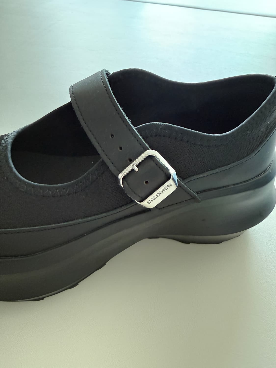 살로몬 꼼데 RX 메리제인 플랫폼 CDG 블랙 245 상품이미지5