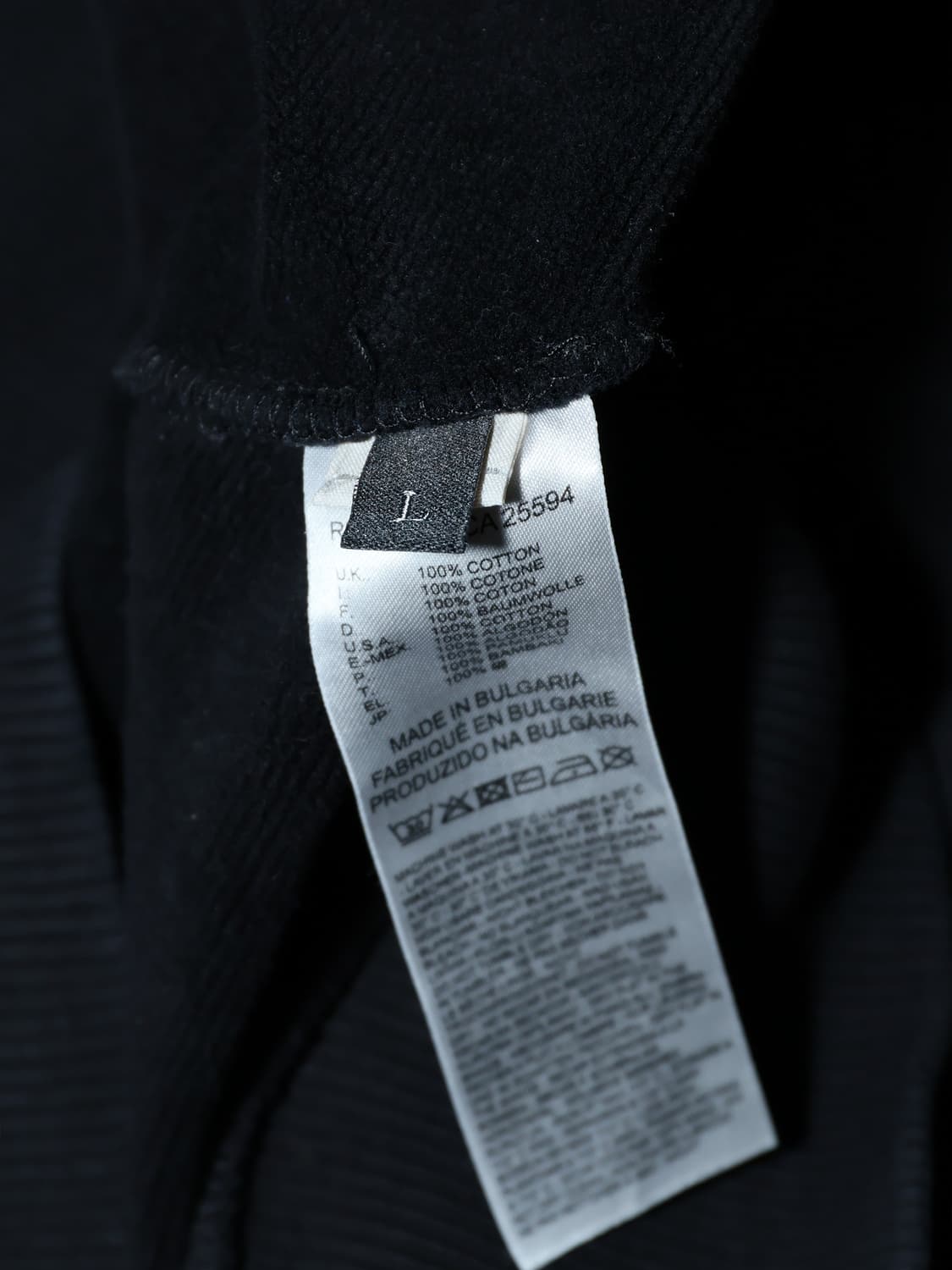 디젤 블랙 집업 맨투맨  상품이미지5