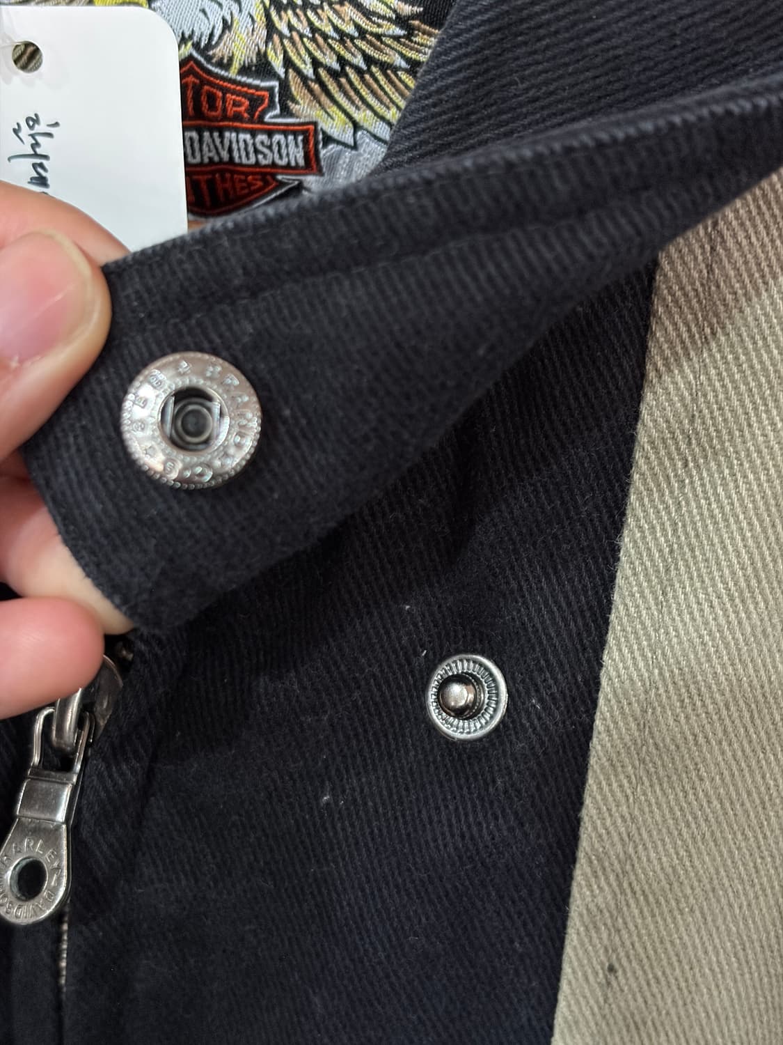 J34 할리데이비슨 패치 바이크 자켓 상품이미지5