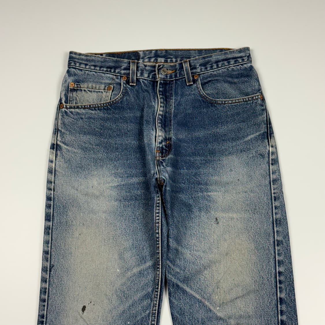 (32) 00s USA Made 리바이스 505 데님 팬츠 상품이미지3