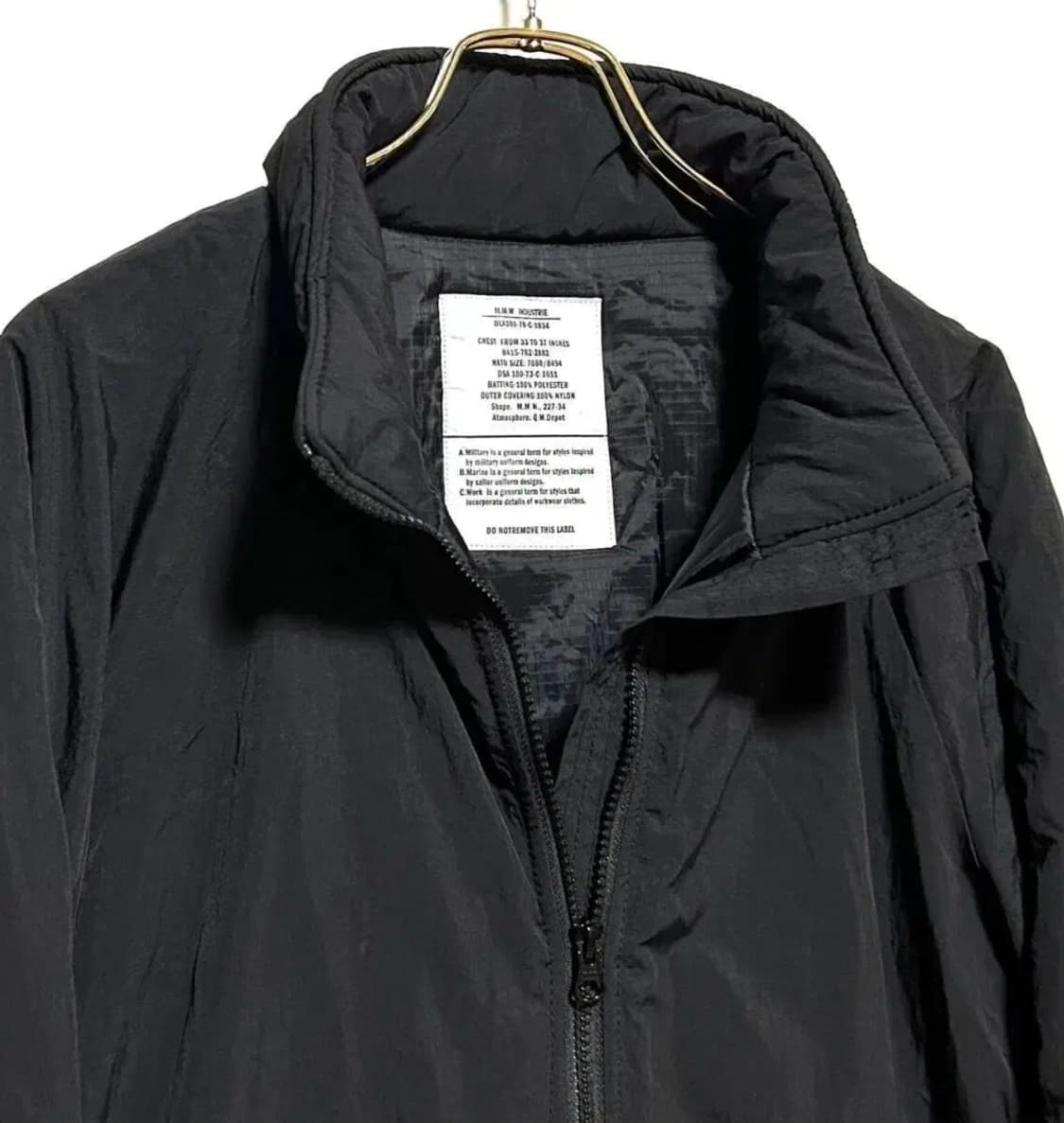 프릭스스토어 레벨7 다운파카 블랙 상품이미지3