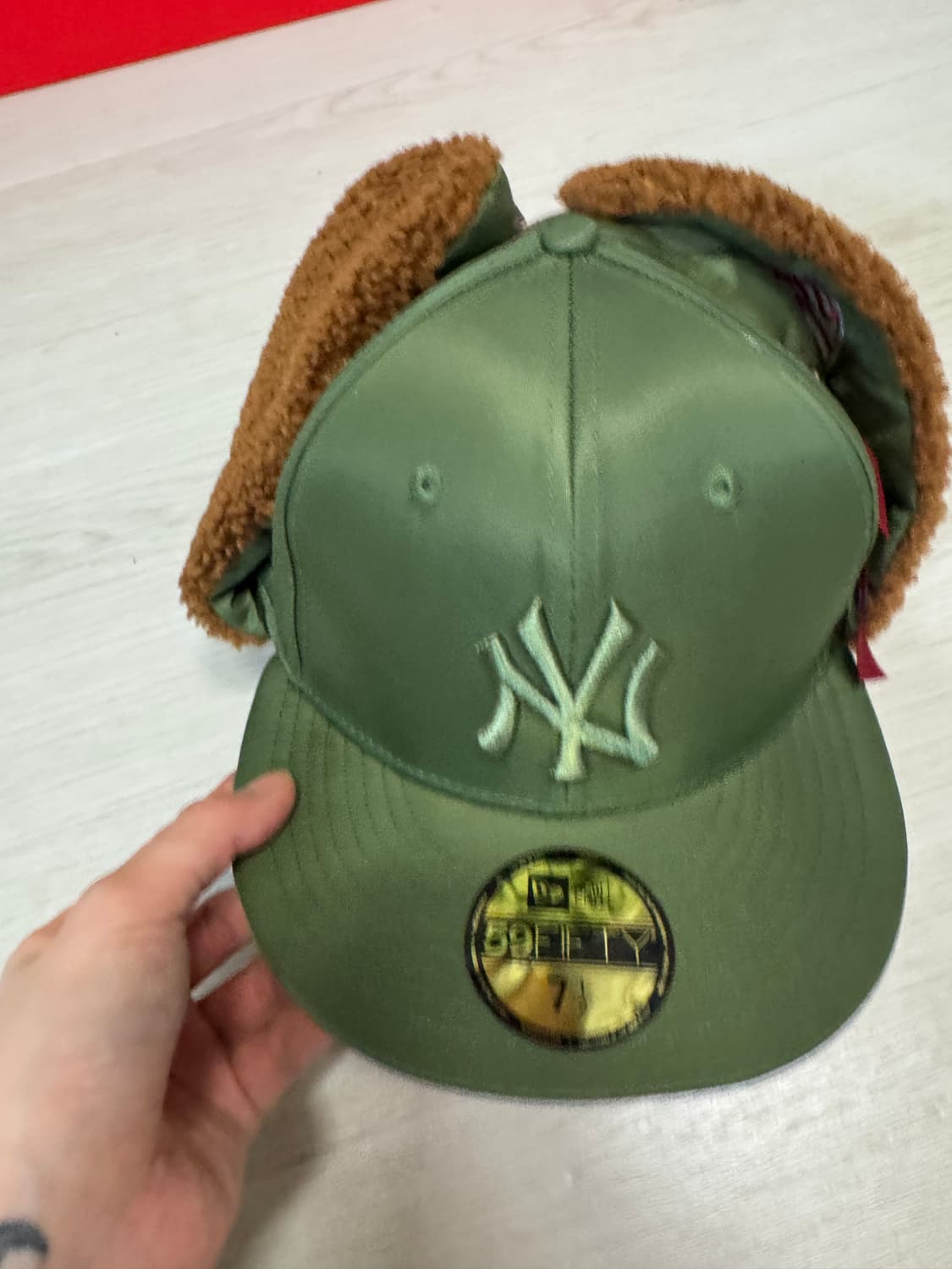 MLB x 알파 인더스트리 뉴욕 양키스 5950 도그이어 캡 상품이미지5