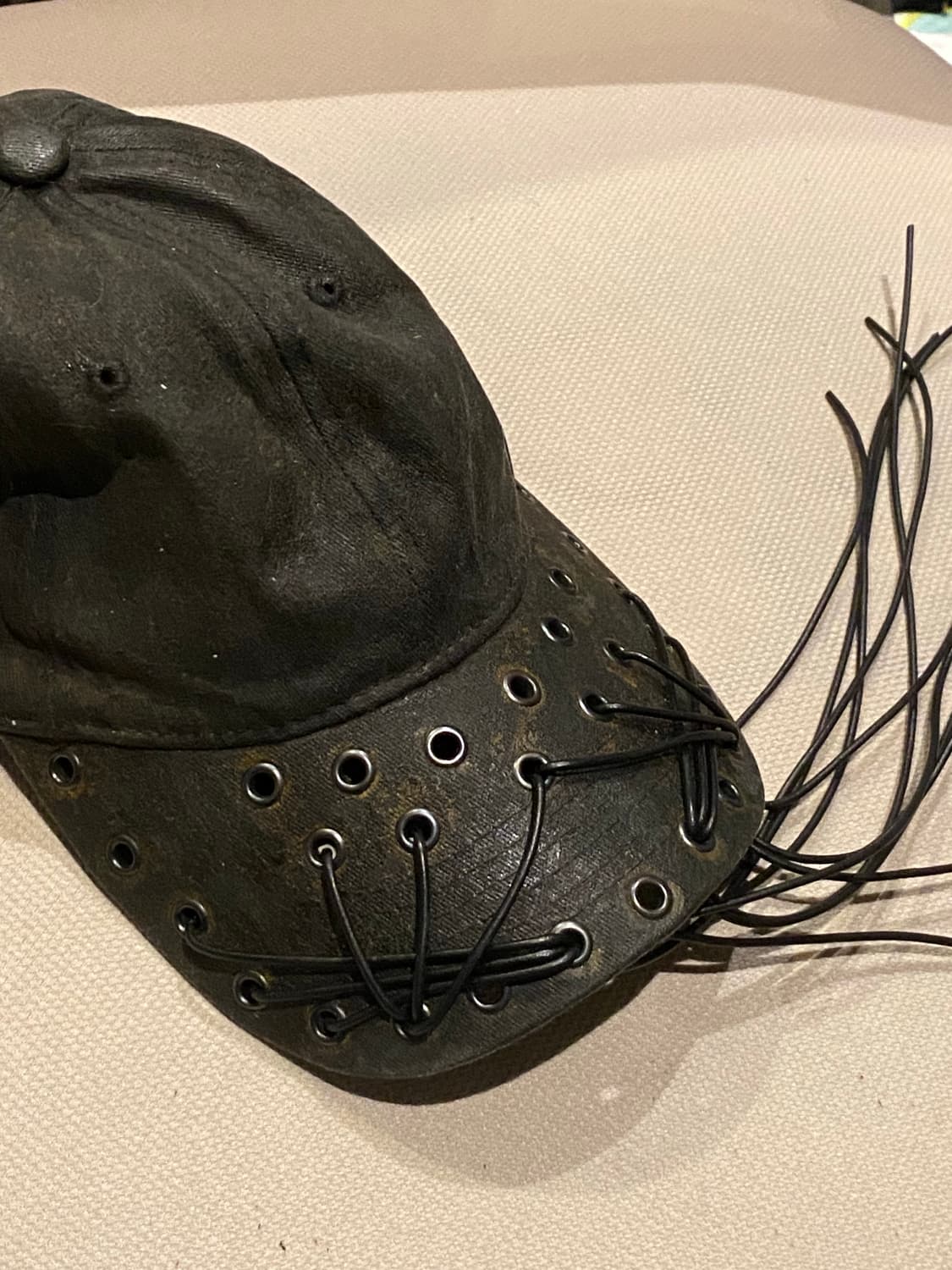 P.L.N. oilskin waxed rope cap first edit 상품이미지4