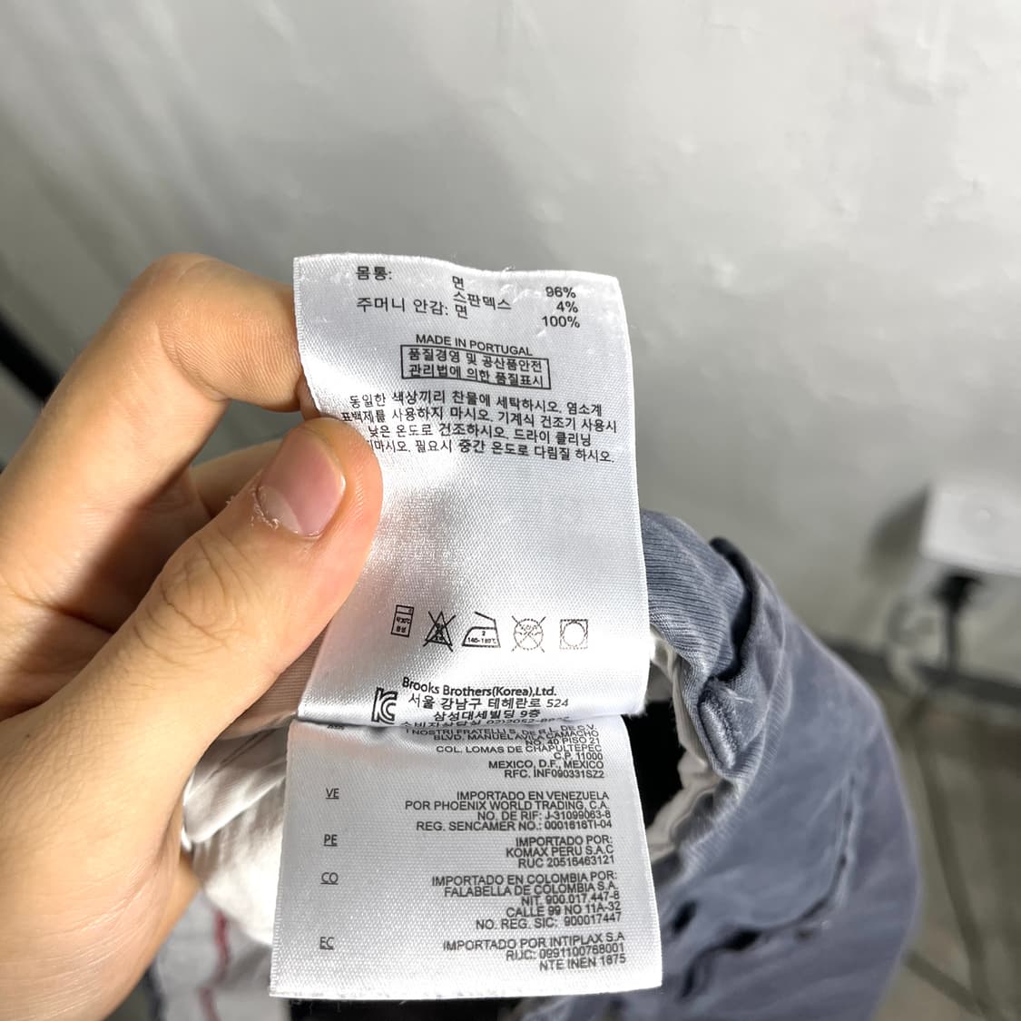 브룩스브라더스 베이직 치노팬츠 상품이미지4