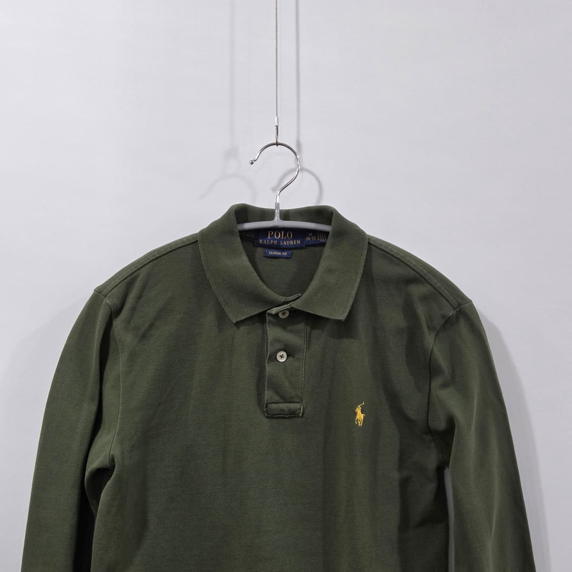 폴로랄프로렌 키즈 피케 카라 롱슬리브 M/10/12 상품이미지2