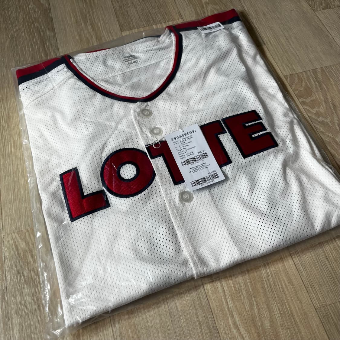 (4XL / 120) 새상품 롯데 자이언츠 레플리카 챔피언 홈 져지 상품이미지9