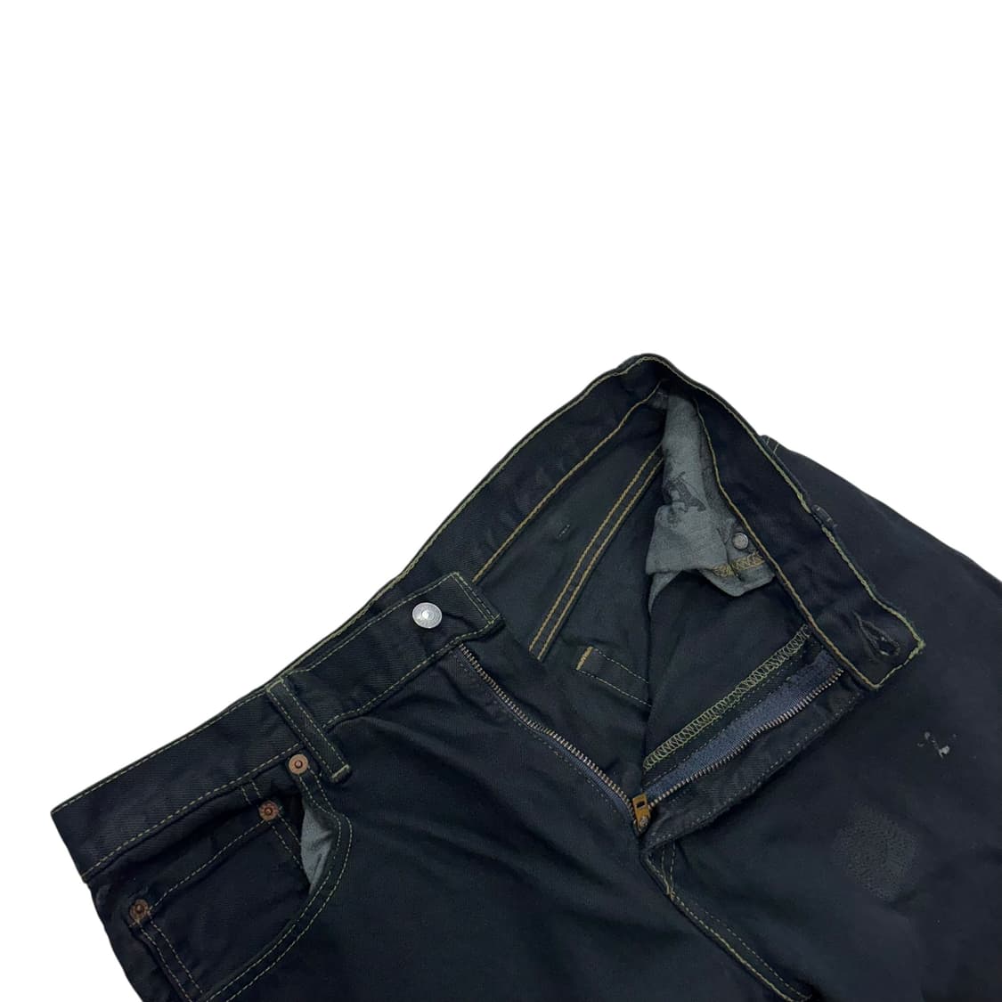 [33] 리바이스 517 블랙 다이 블랙진 데님 청바지 [lv1181] 상품이미지3