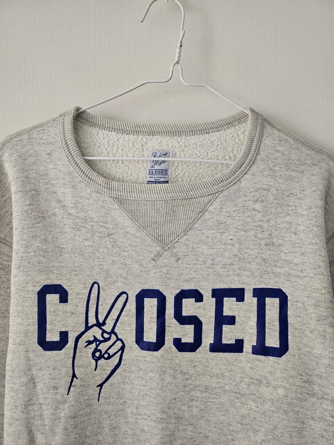 라이딩하이도쿄 x closed 스웻셔츠 상품이미지4