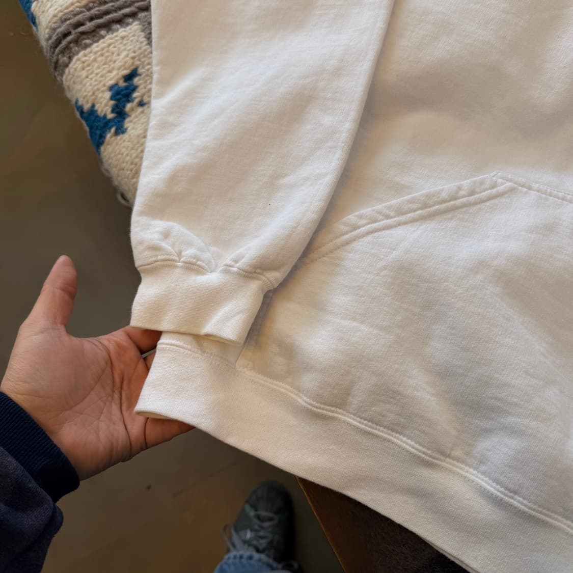 90S 오클리 써클로고 암로고 L XL 후드티 MADE IN CANADA 상품이미지2