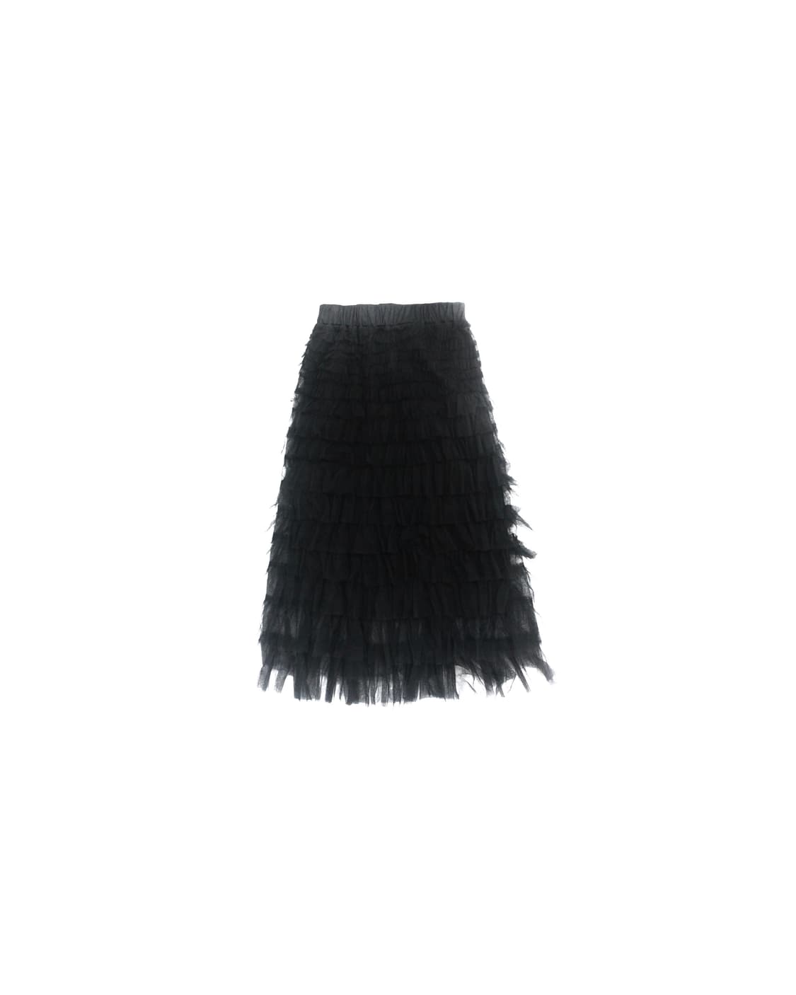 Layered can-can sha long skirt (JPN) 상품이미지2