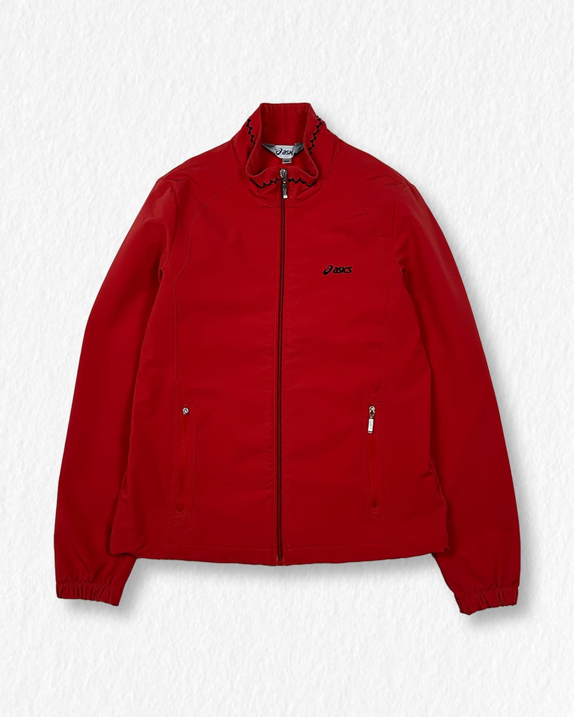 아식스 바람막이 레드 상품이미지1