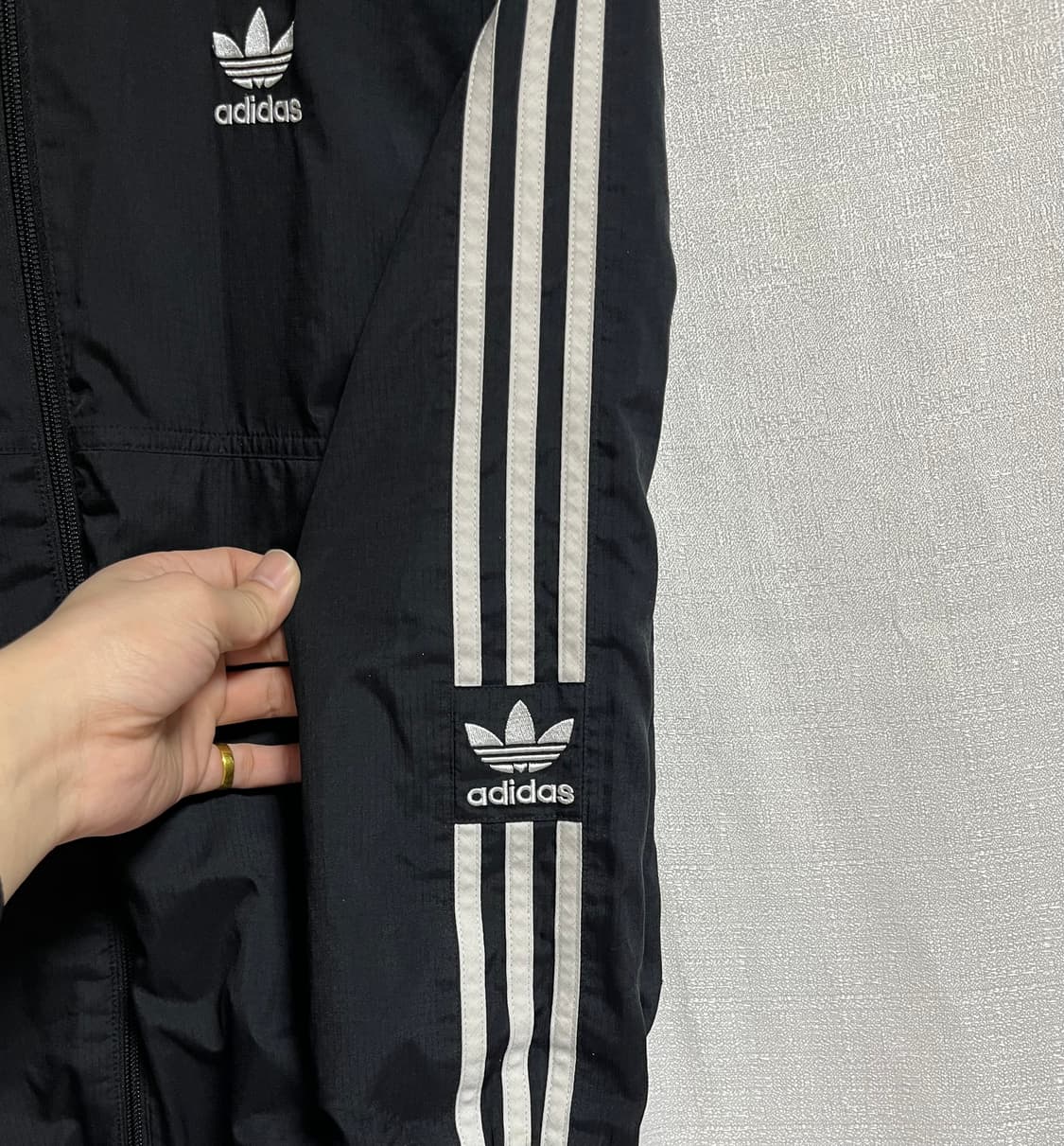 아디다스 락업 윈드브레이커 바람막이 S 상품이미지5