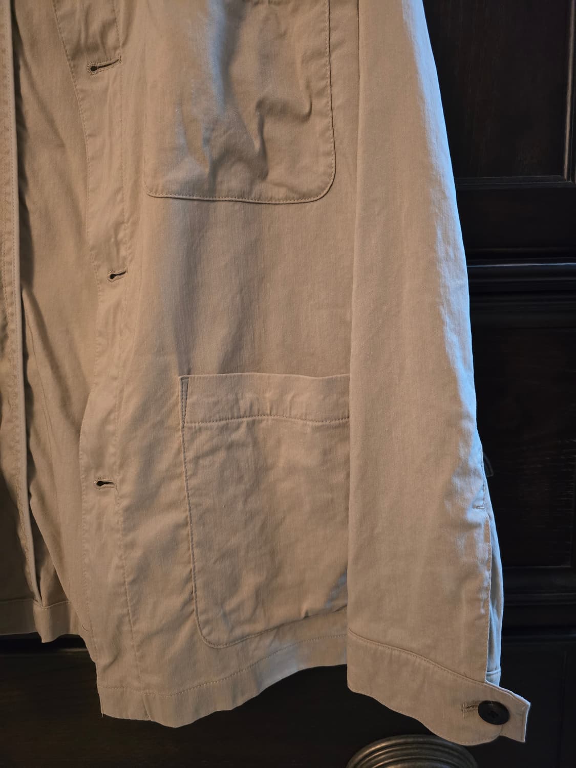 산드로옴므 셔츠자켓입니다. 상품이미지2