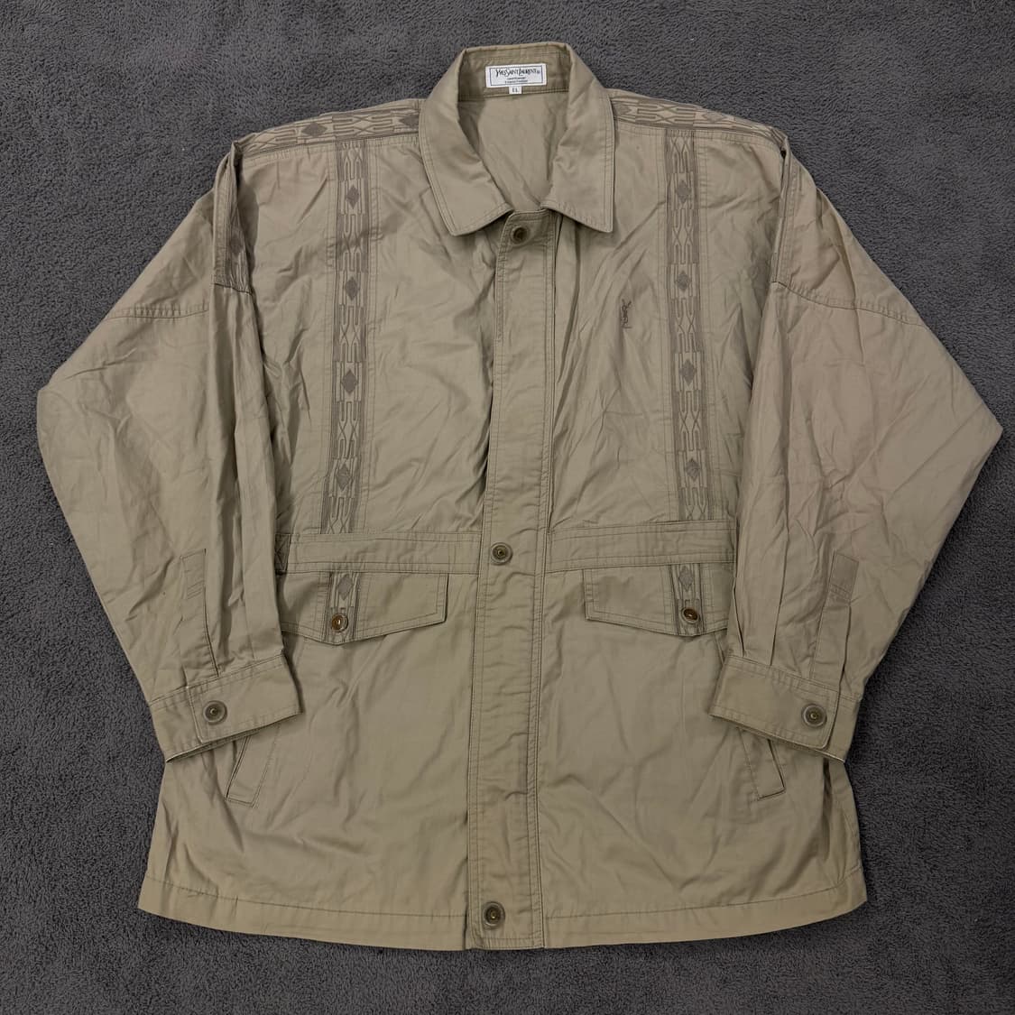 [정품/EL] YSL 입생로랑 로고 집업 자켓 상품이미지2