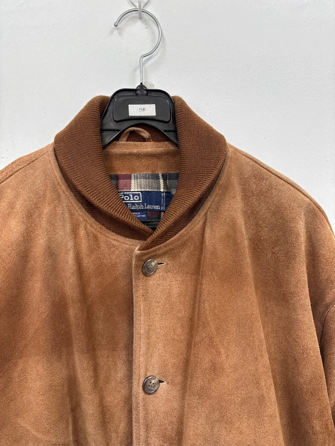 폴로랄프로렌90s 컨트리 스웨이드 블루종 상품이미지3