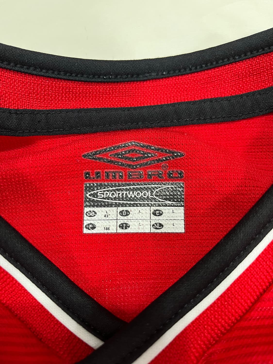 엄브로 00-02 맨체스터 유나이티드 FC 홈 뤼트 반 니스텔로이 상품이미지4