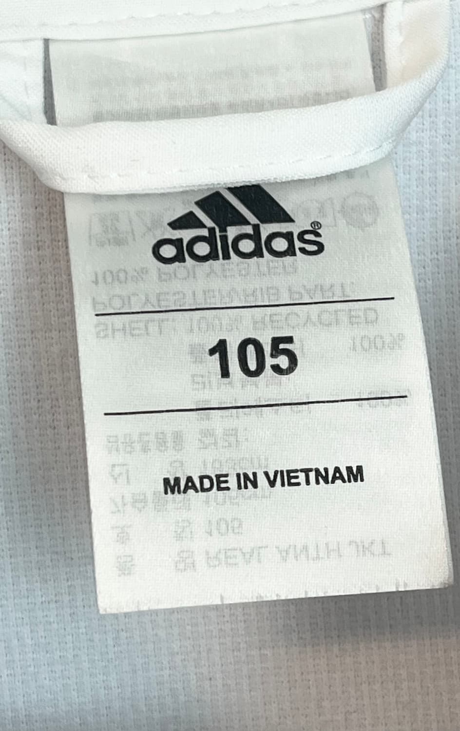 [105] 아디다스X레알마드리드 극희귀 대장 져지 흰,실버 라인  상품이미지5