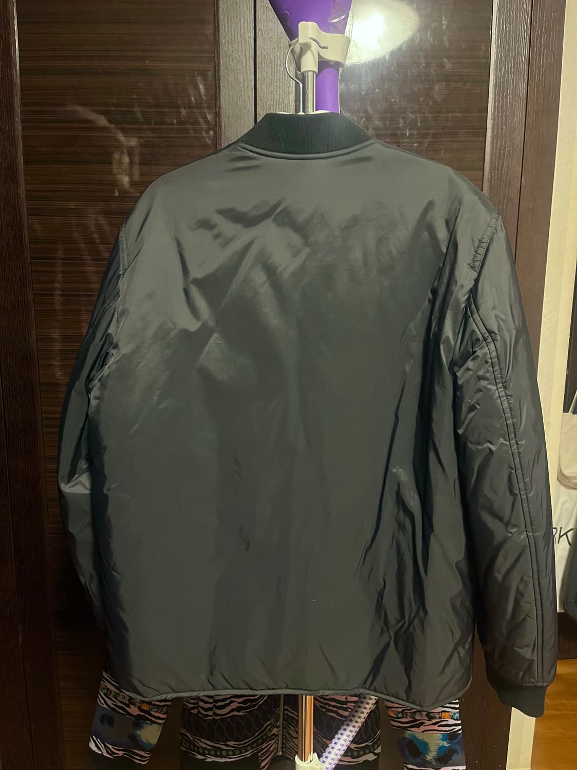 [남성S]아르켓 라이너 자켓 블랙 블루종 상품이미지2