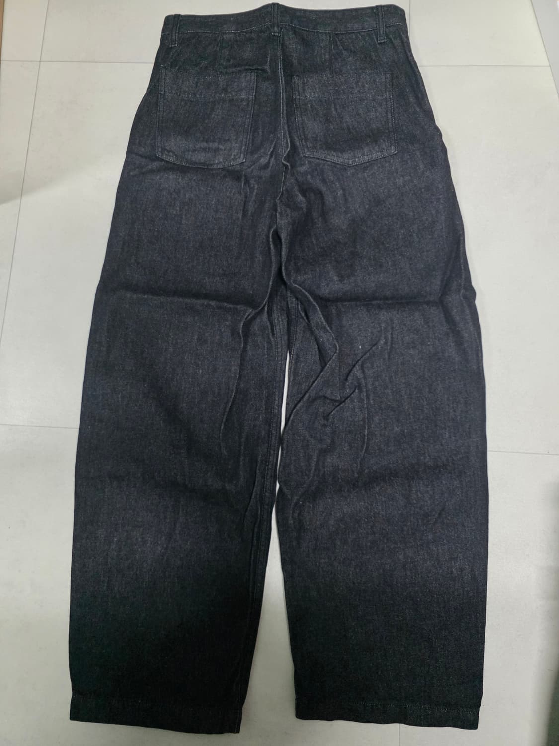 무신사 cone 딥턱 커브드 데님 팬츠 바지 30사이즈 상품이미지3