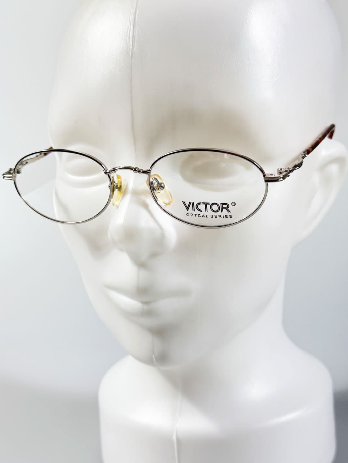 90s VICTOR 실버 슬림 라운드 빈티지 안경 상품이미지8