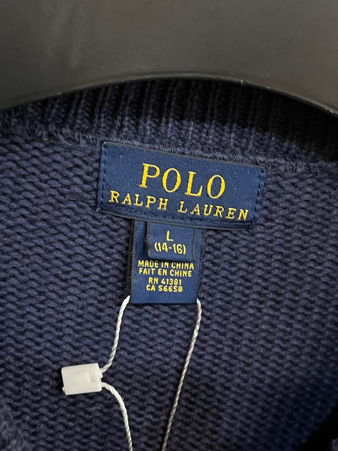 폴로 랄프 로렌 빅 포니 니트 집업 상품이미지5