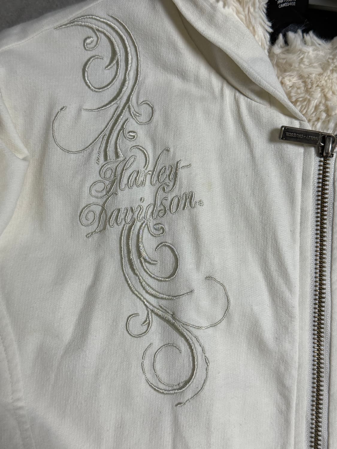 할리데이비슨 퍼후드집업 XL (w) 상품이미지5