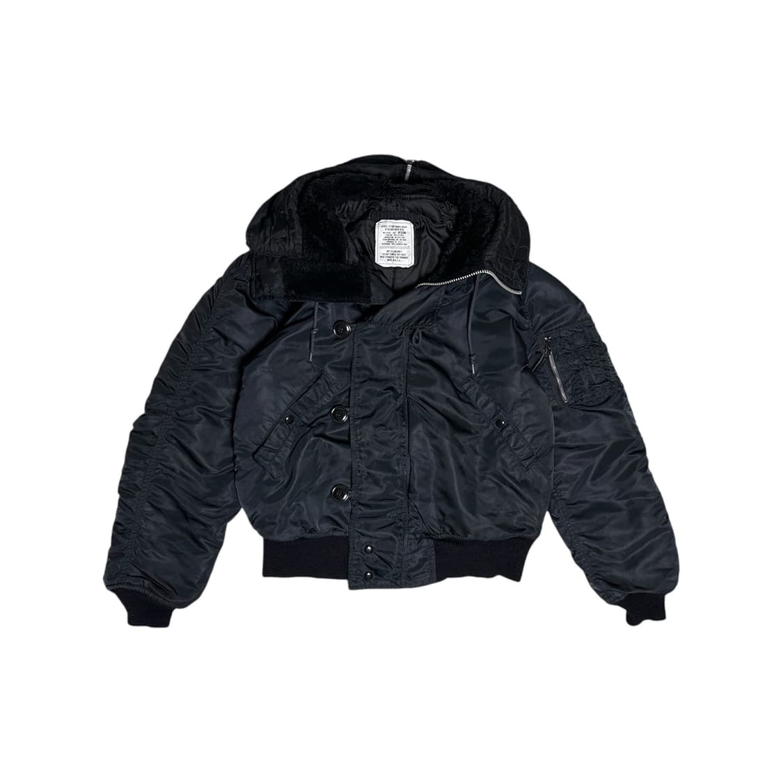 80s Alpha Industries N-2B Black 상품이미지1