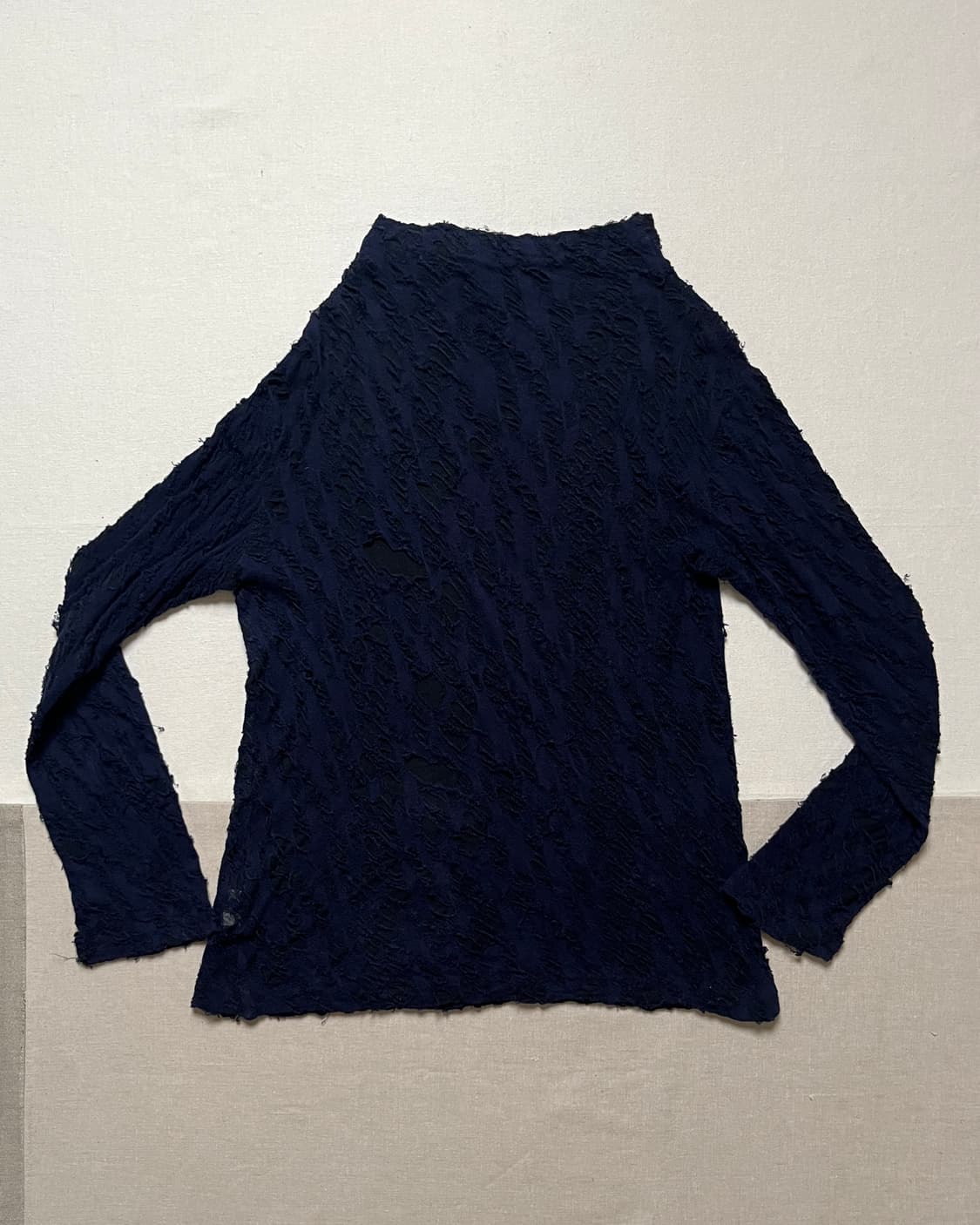 요지야마모토 데미지 시스루 레이어드 컷앤소 Yohji yamamoto 상품이미지5