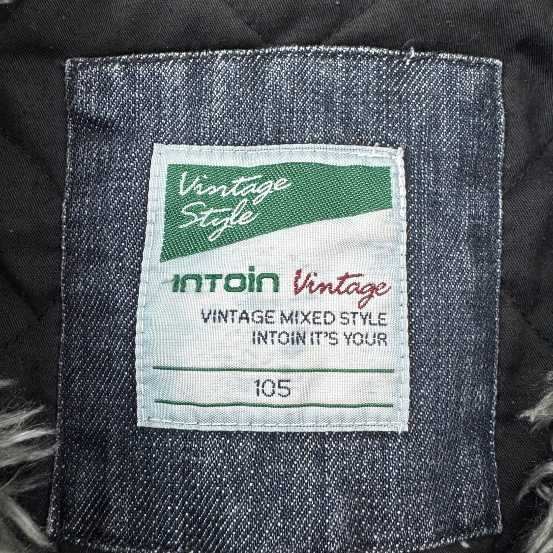 펑크 Y2K 락시크 울프 퍼 빈티지 데님자켓 상품이미지7