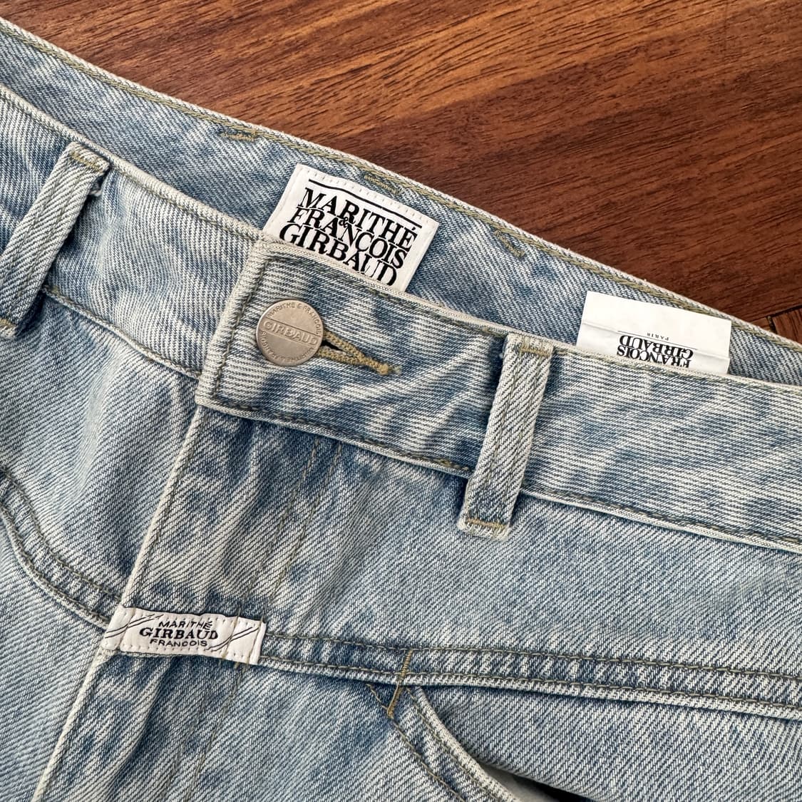 28 마리떼프랑소와저버 스트레치 연청 데님 팬츠  상품이미지4