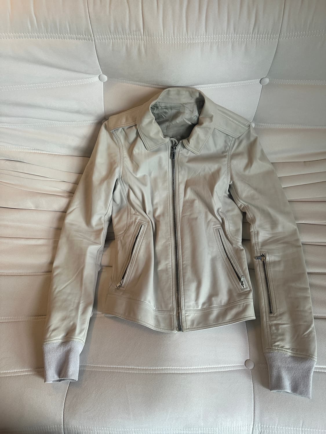 릭오웬스 19ss 로테르담 레더 자켓 46 상품이미지1