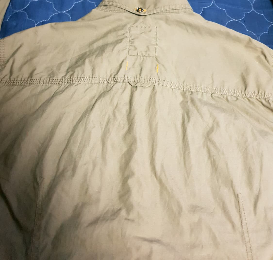 (빈티지) 스탠리 지이크 버튼다운 밀리터리 더블포켓 셔츠 올리브(105) 상품이미지3