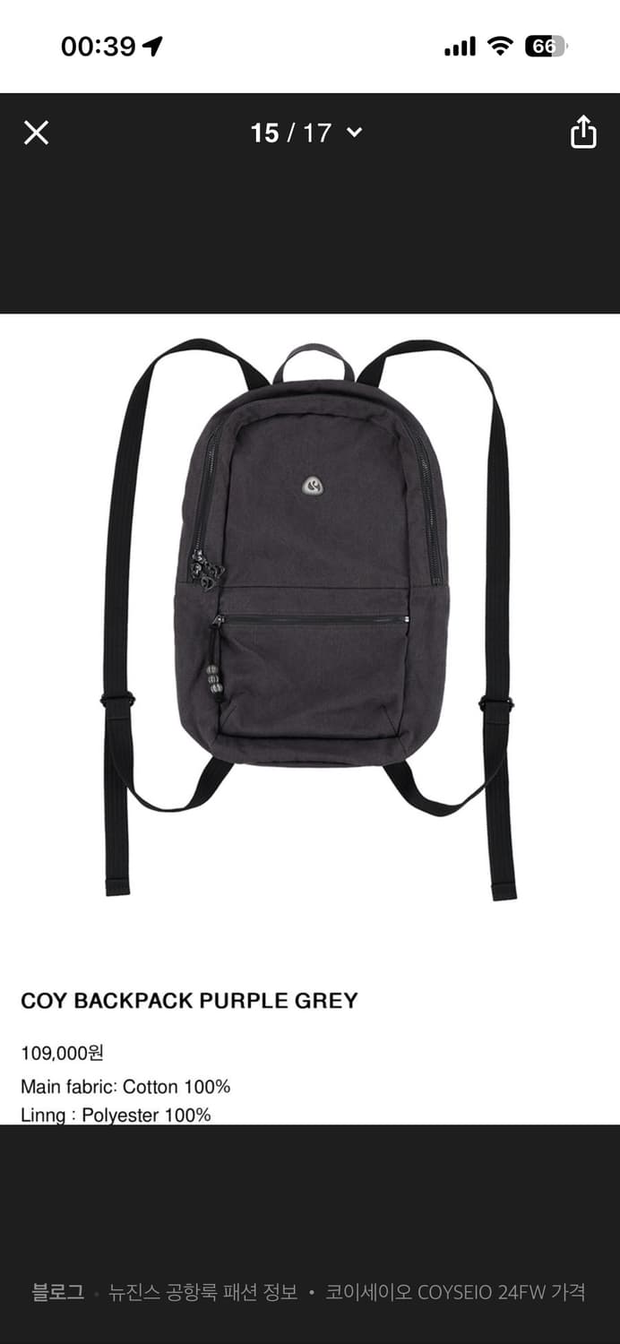 코이세이오 가방 구해요 상품이미지1