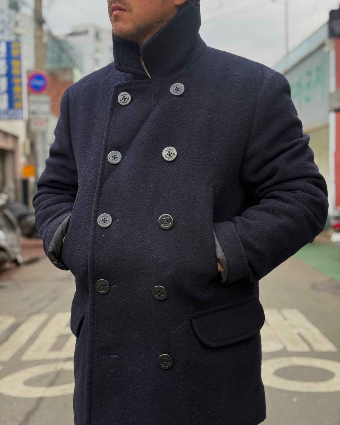 제이크루 도크 피코트 with 프리마리프트 L 상품이미지8