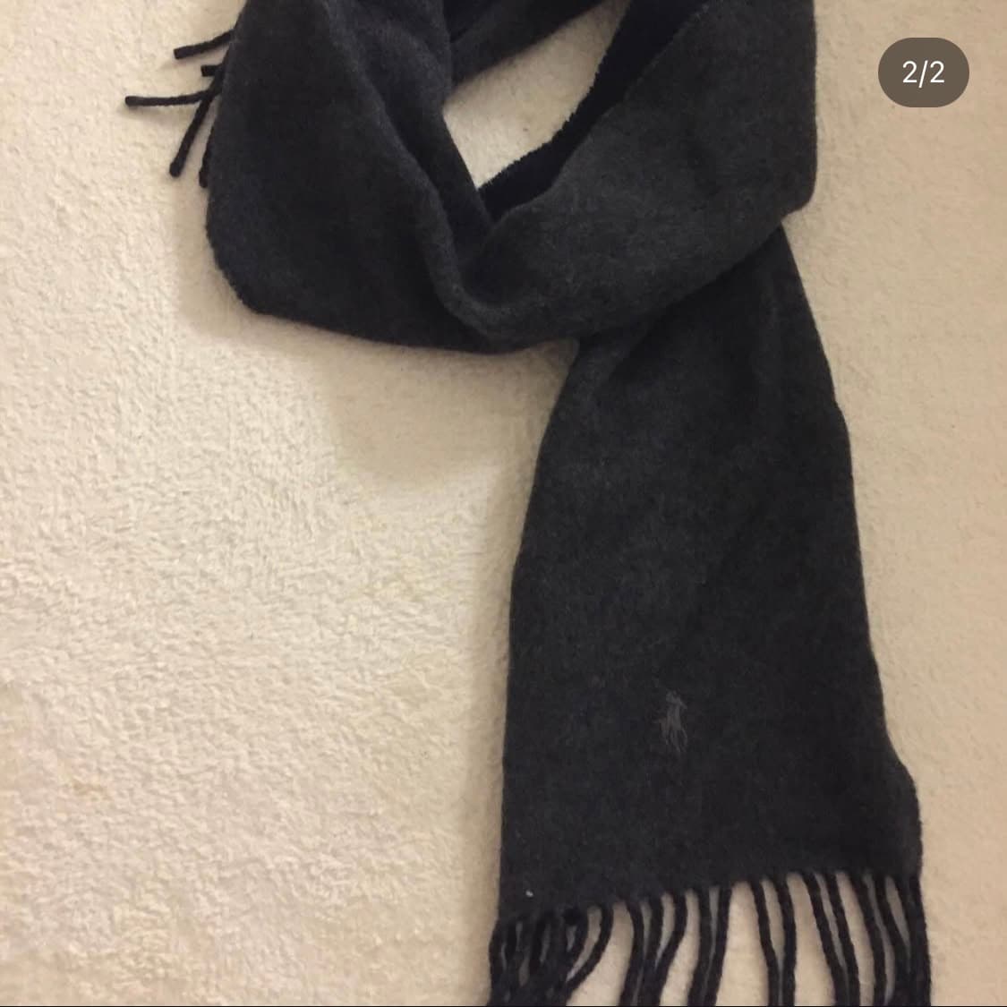 폴로 차콜 머플러 상품이미지2