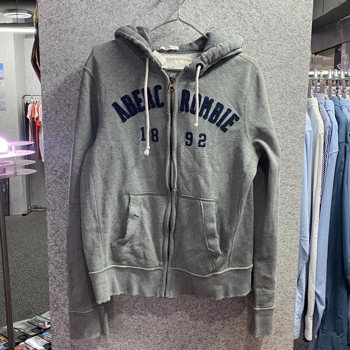 아베크롬비 아치로고 1892 후드집업 B3135 상품이미지2