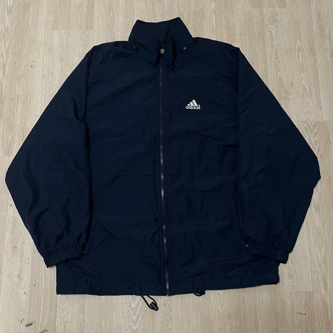 아디다스 코리아 90s 올드스쿨 빅로고 바람막이 자켓 L/100  상품이미지3