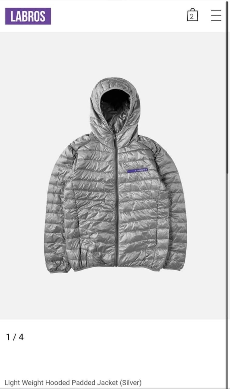 라브로스 패딩 상품이미지1