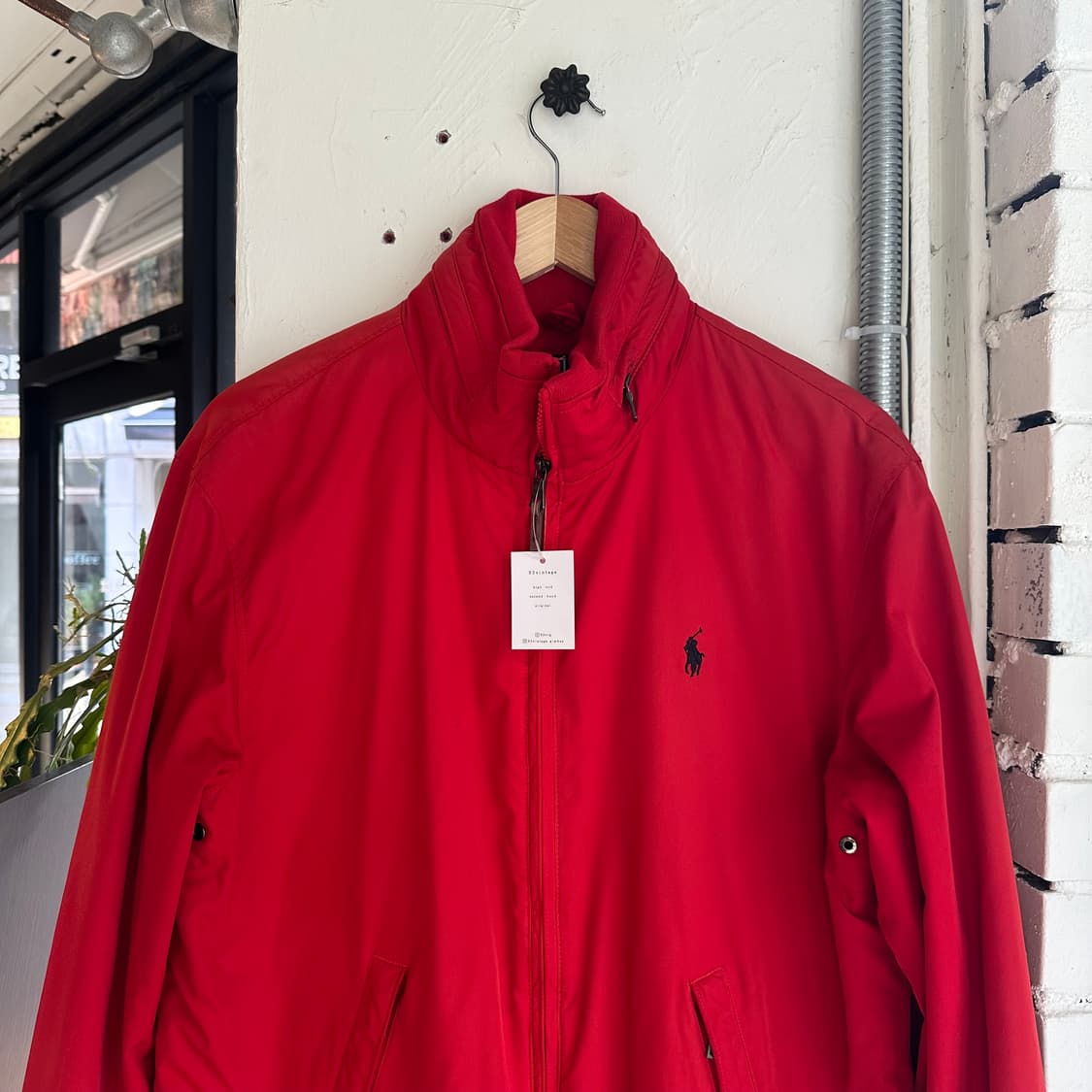 15500 - 폴로 랄프로렌 레드 폴리 자켓 상품이미지1