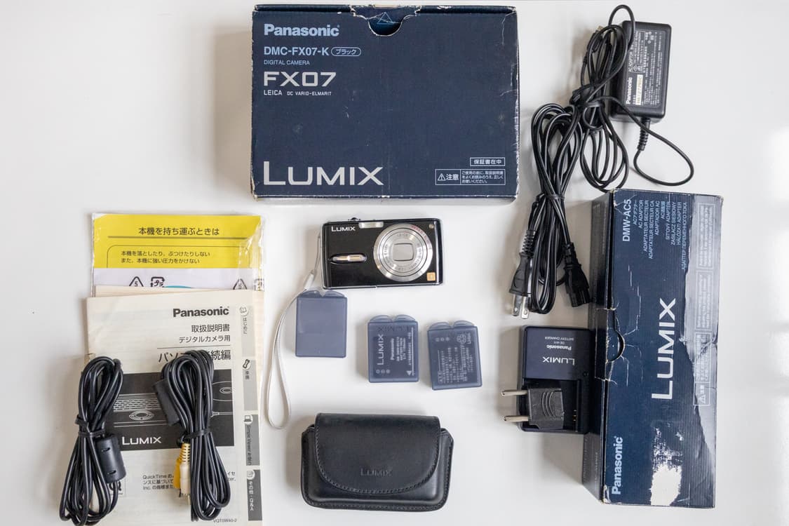 Panasonic DMC-FX07 / 빈티지 디지털 카메라 상품이미지9