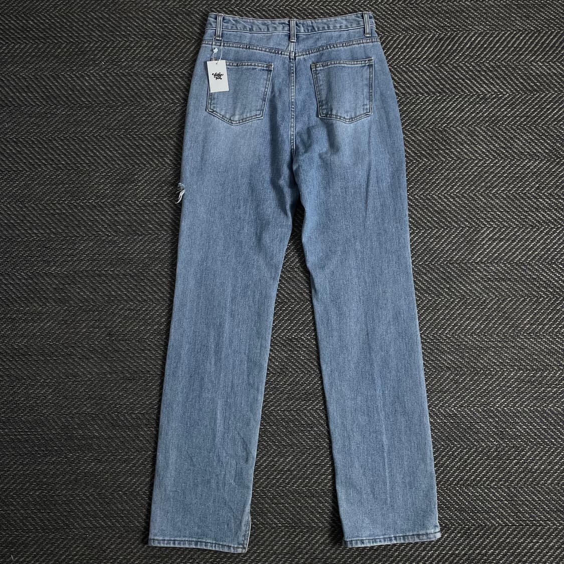 빈티지 우먼스 디스트로이드 슬림 데님 팬츠o 3403 상품이미지4